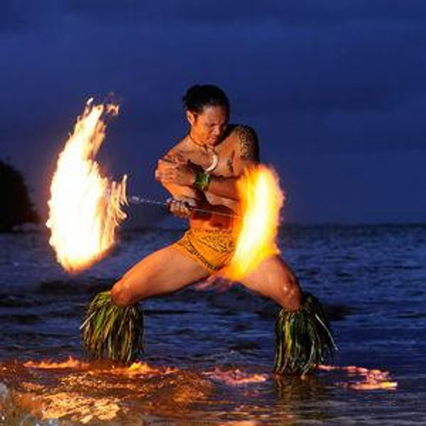 Polynesian Drum- and Firedancing class