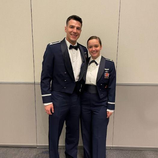 When we both got our pilot wings!