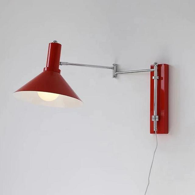 Voltige Contemporary Articulated Metal Wall Light 9.8″