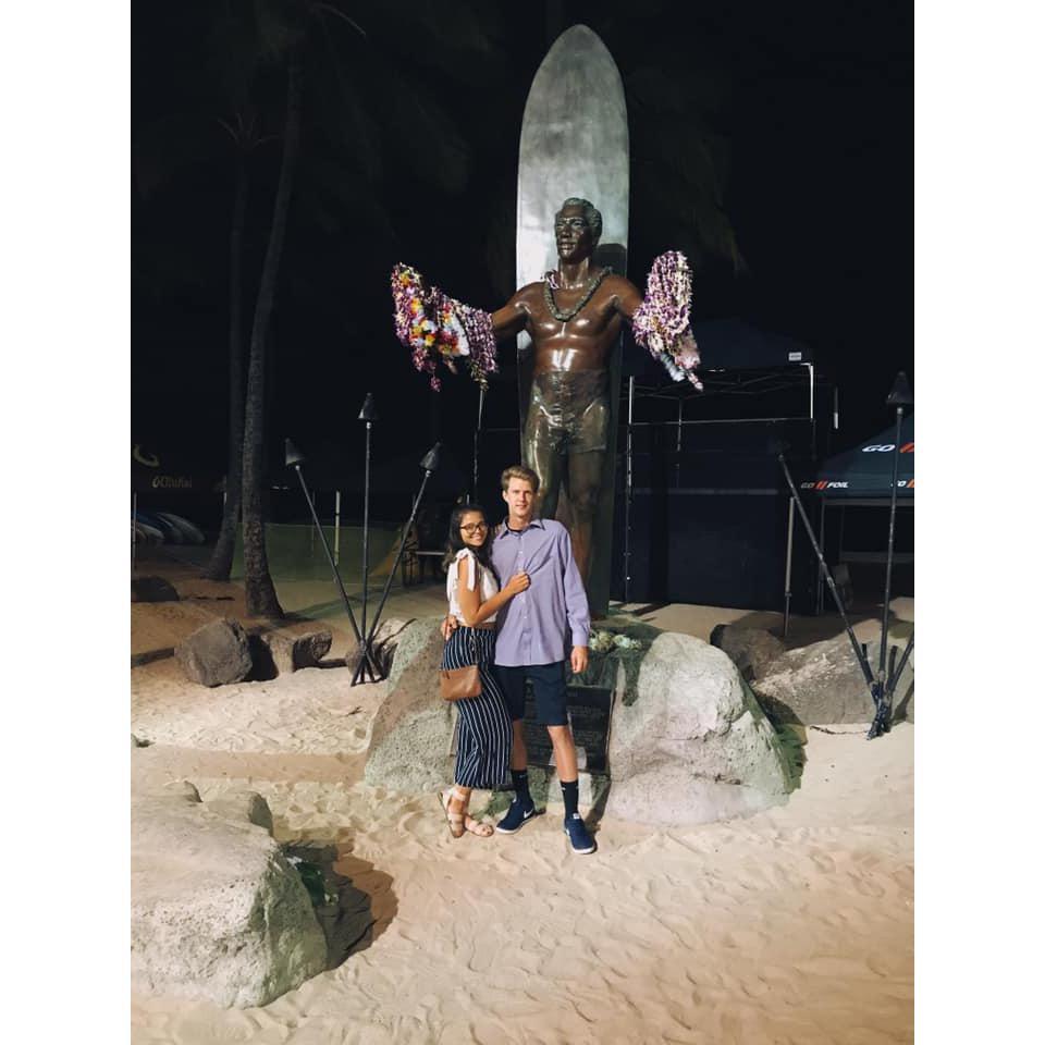 One of our first of many vacations together. Hawaii in 2019.