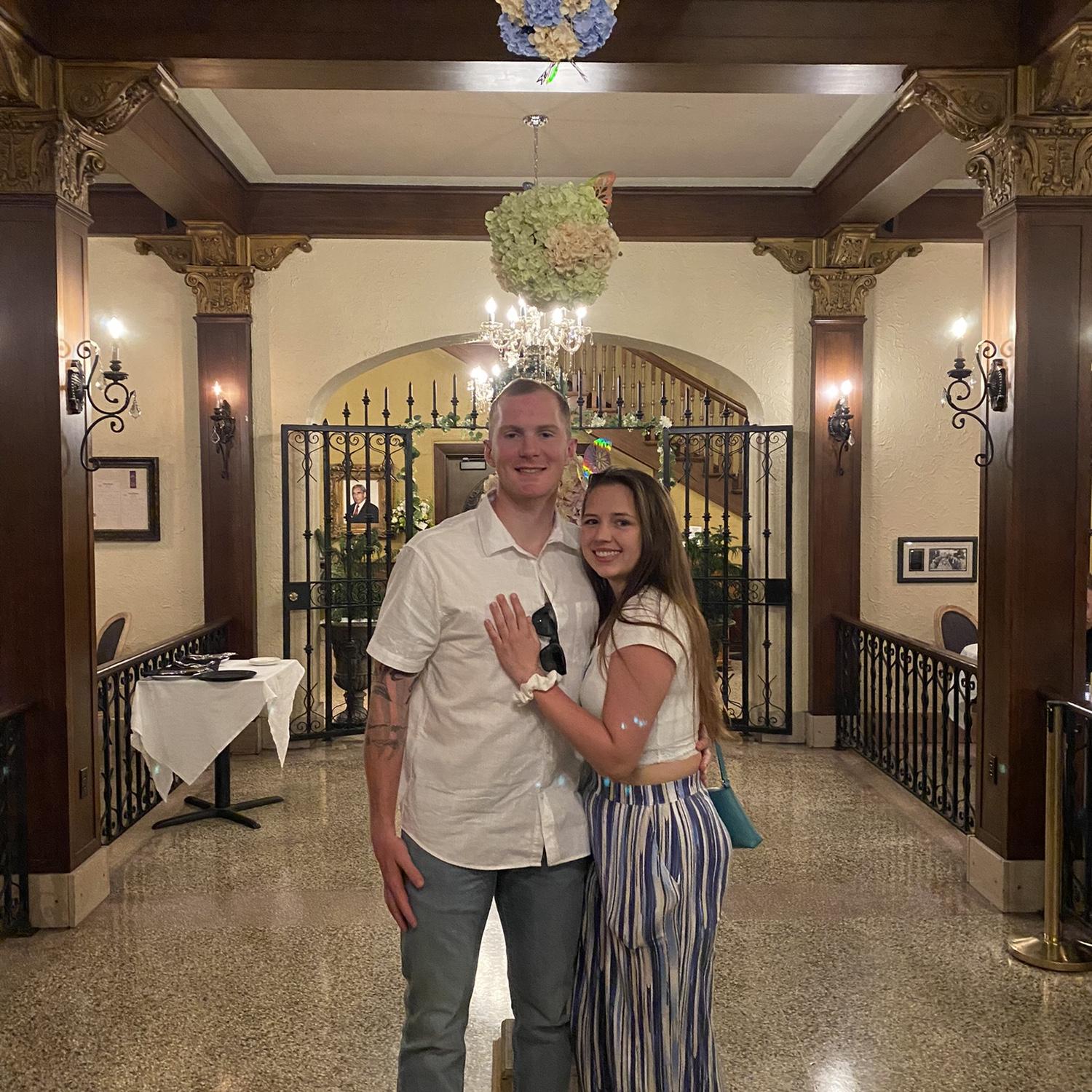 Our first anniversary!