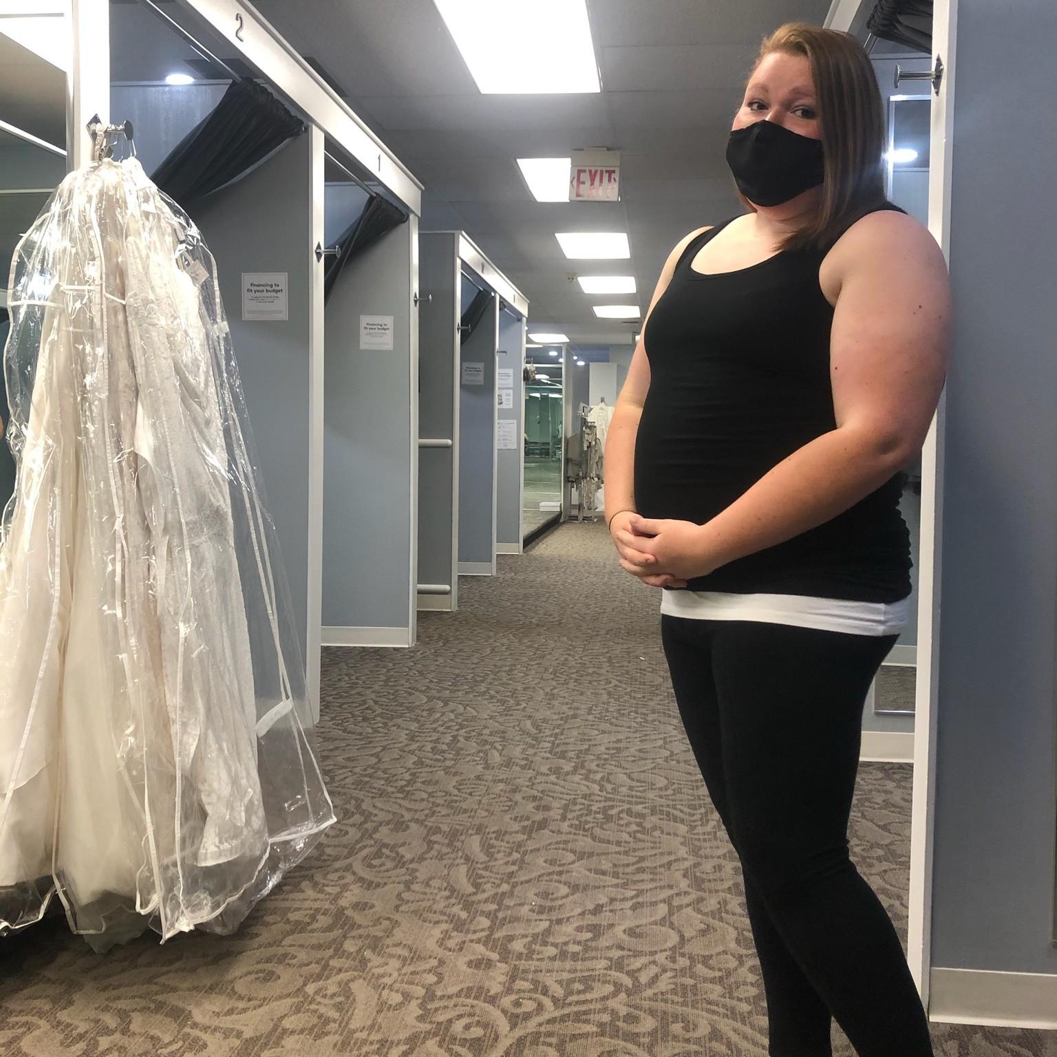 #dressshopping #isaidYEStothedress #boetcherputaringonit #davidsbridal