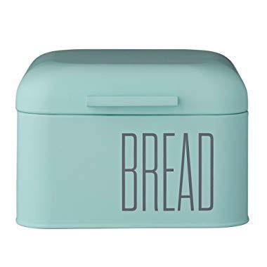 Bloomingville A97200001 Mint Green Metal Bread Bin