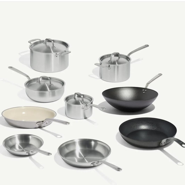13 Piece Stainless Cooking Set from Made In