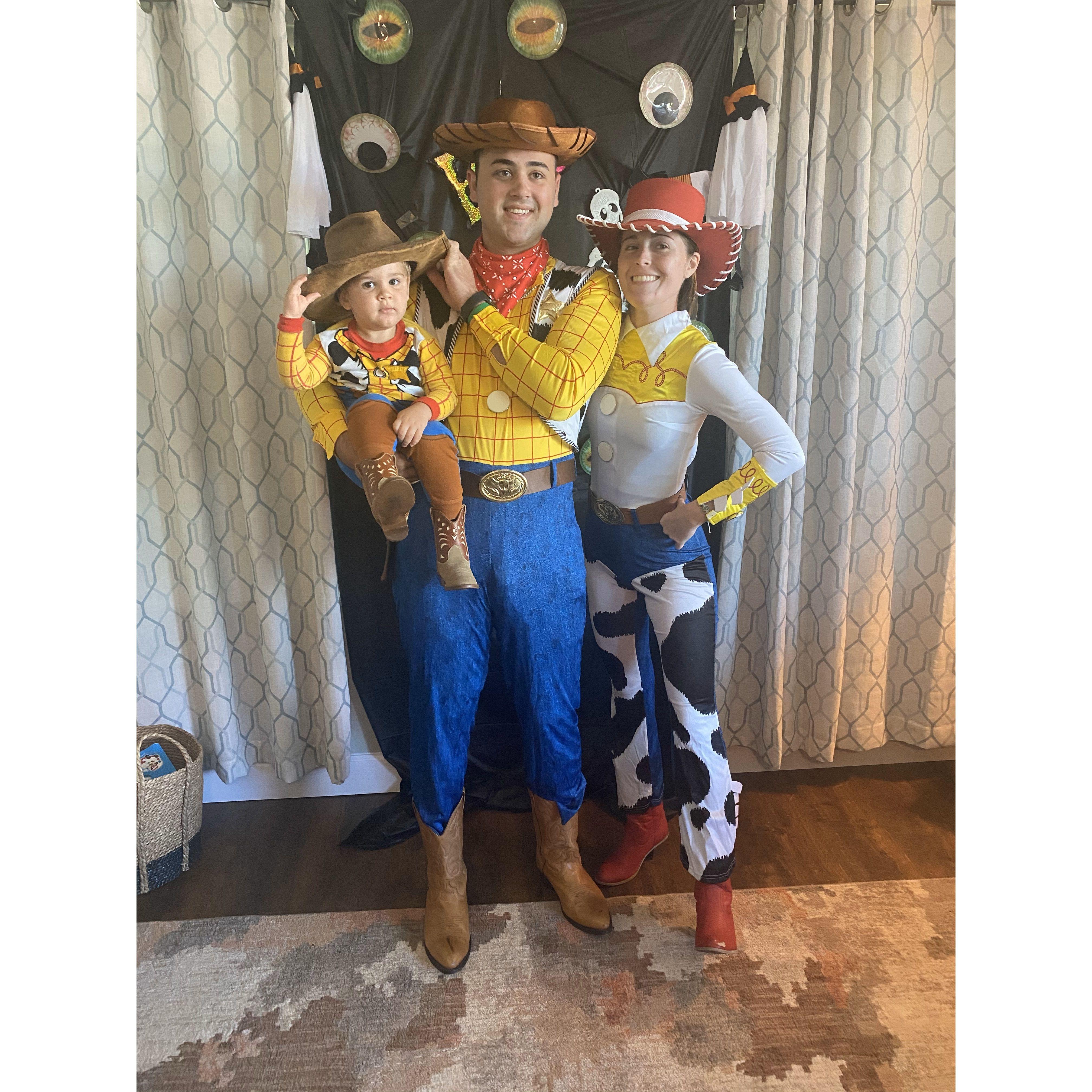 Baby David joins in on the iconic Halloween costumes! 10/31/2021