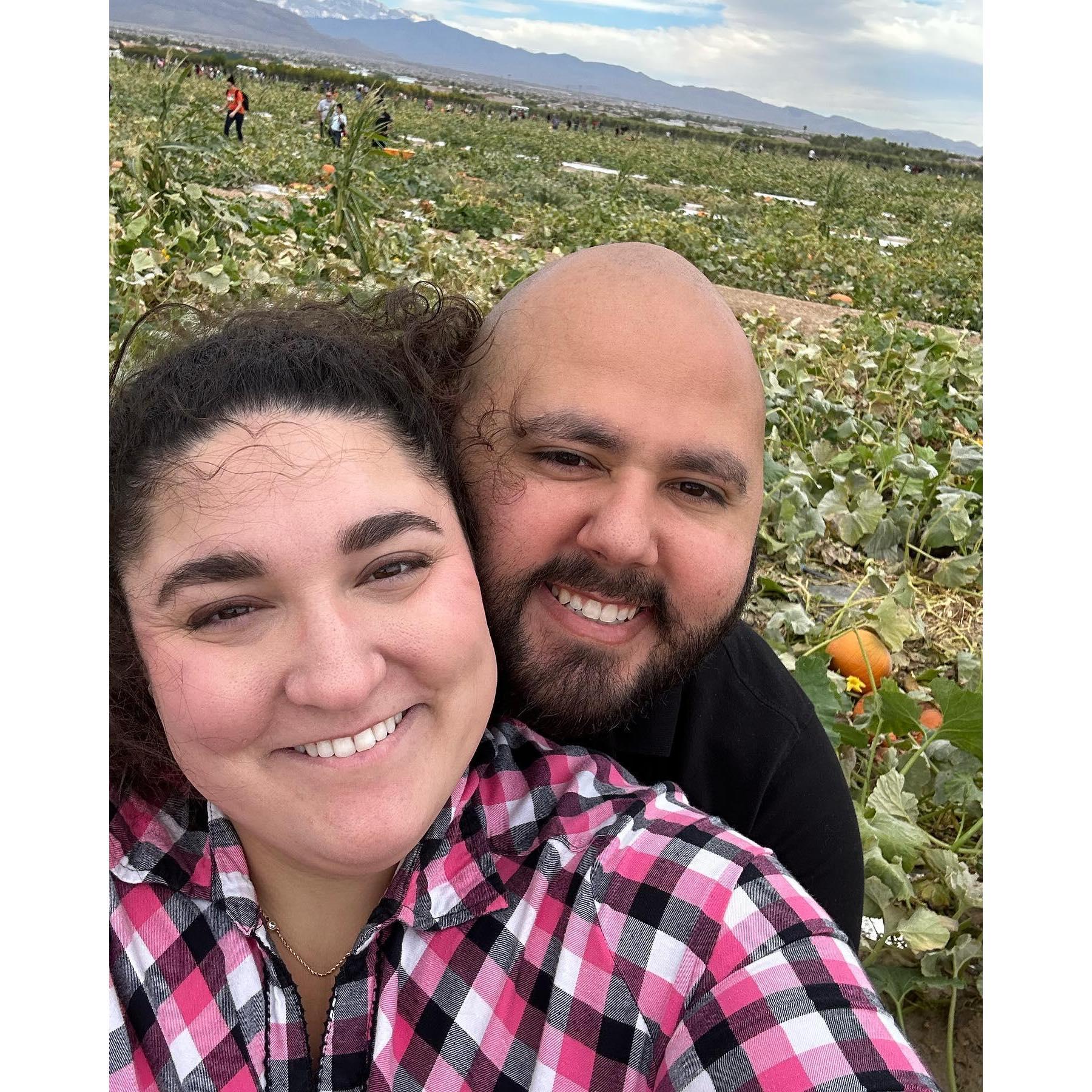 Our first Halloween, and a trip to the pumpkin patch!
