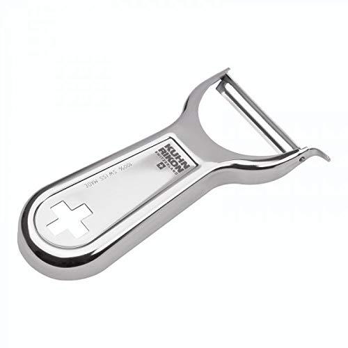Kuhn Rikon Swiss Metal Peeler 4”, Stainless Steel