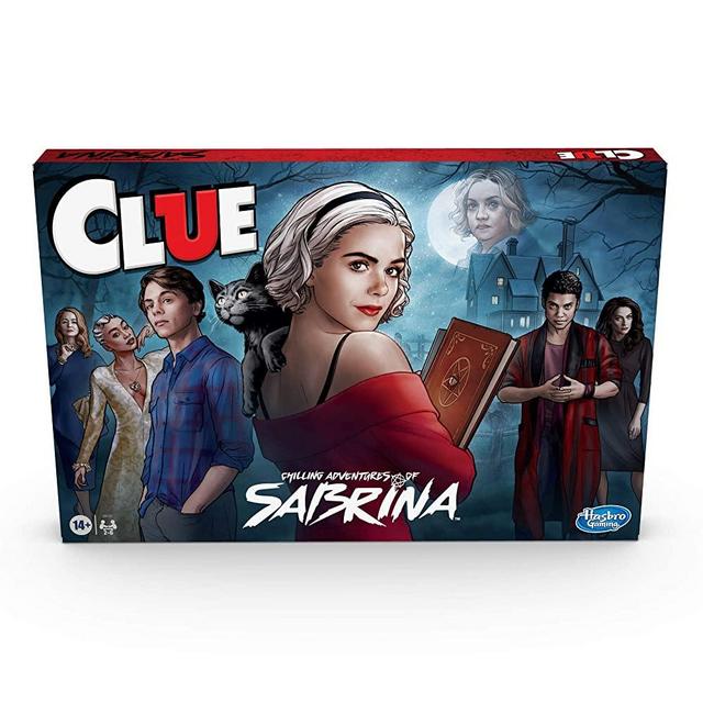 Hasbro Gaming Clue: Chilling Adventures of Sabrina Edition Board Game, Inspired by The Hit Series, Mystery Board Game for Kids Ages 14 and Up (Amazon Exclusive)