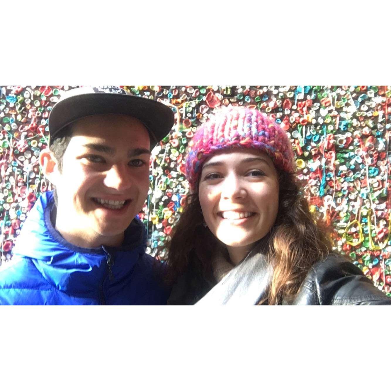 Seattle Gum Wall, December 2015