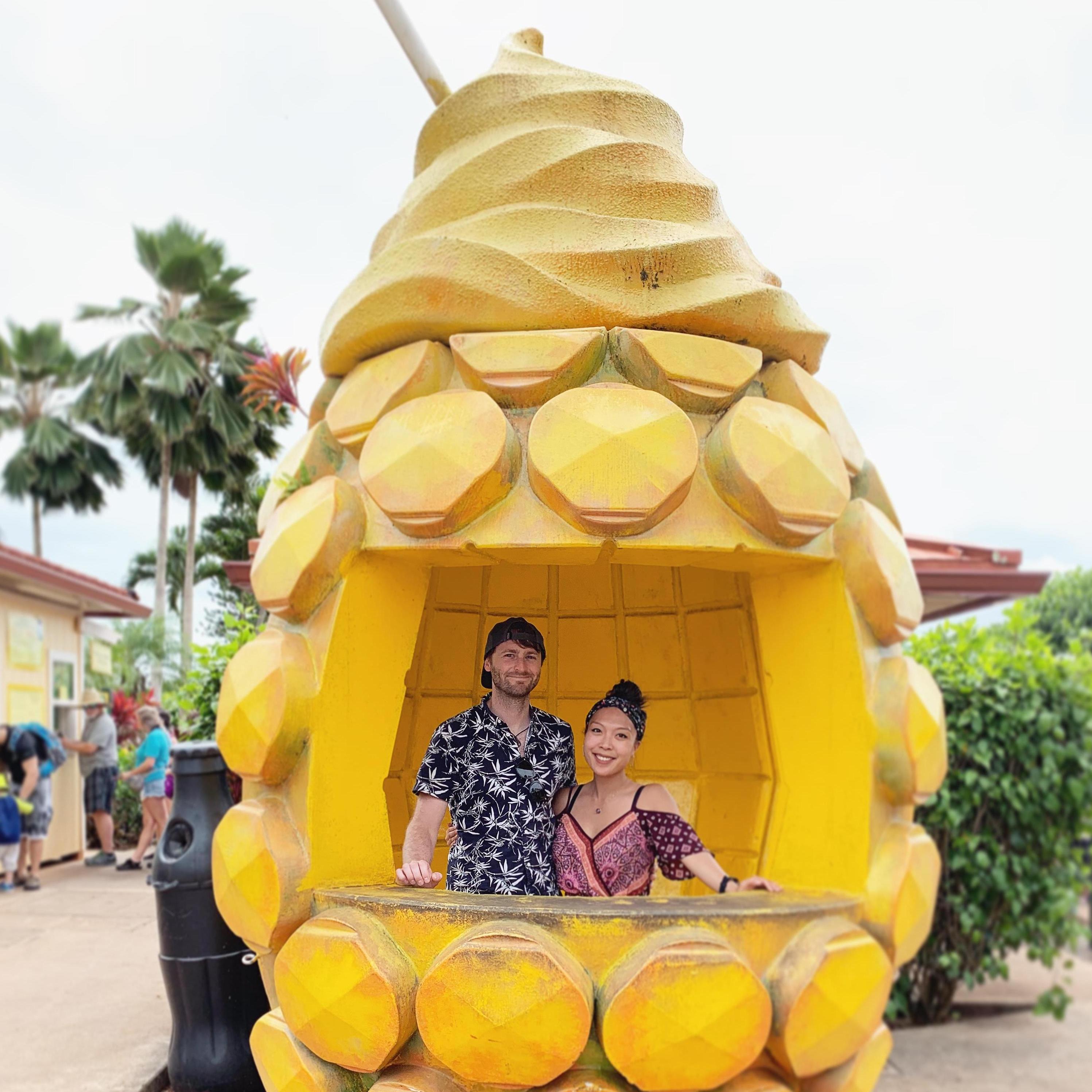October 2018: Dole Plantation, Oahu.