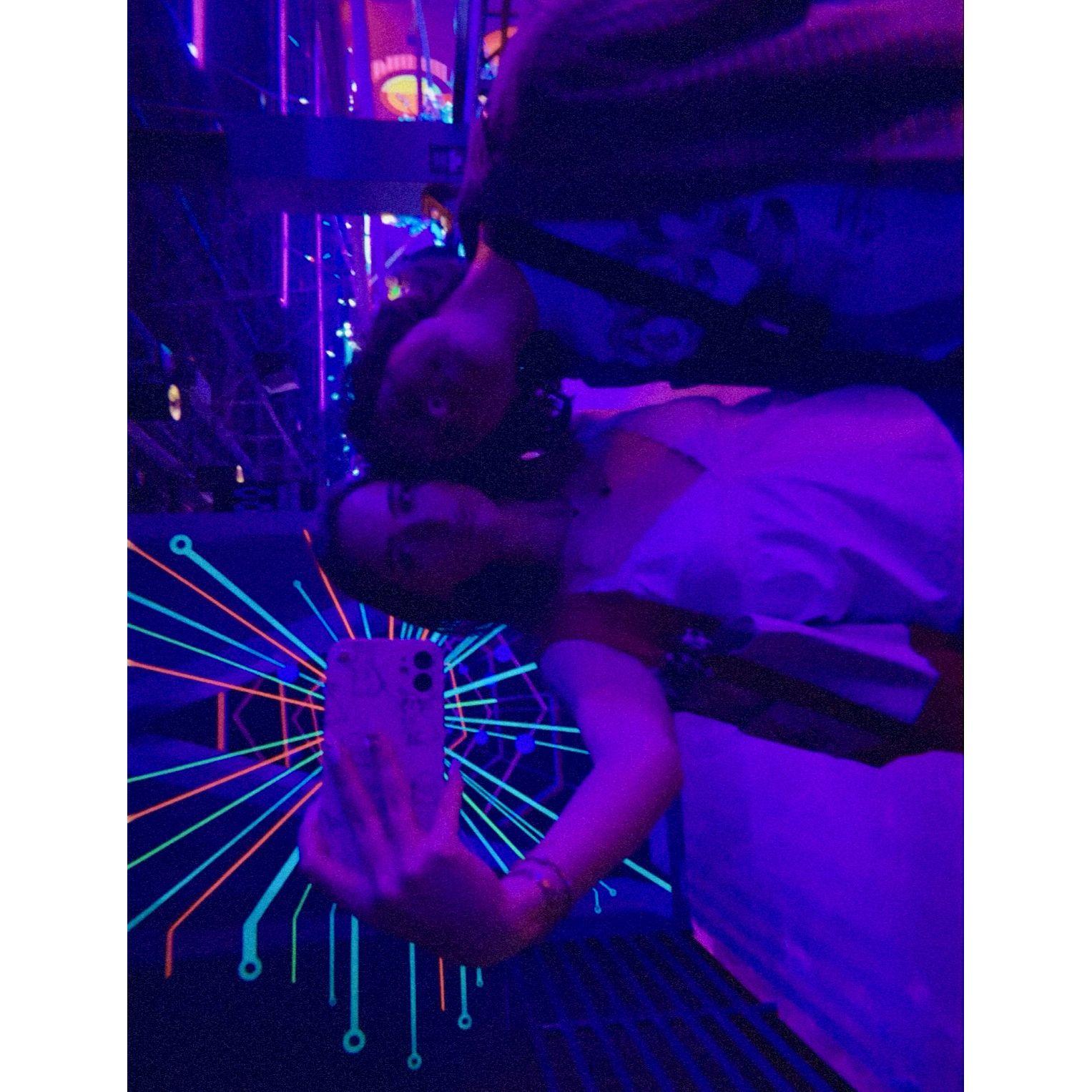 Reed and I drove an hour to Vegas! I'd only been once as a child very briefly. Reed however is a Vegas expert.