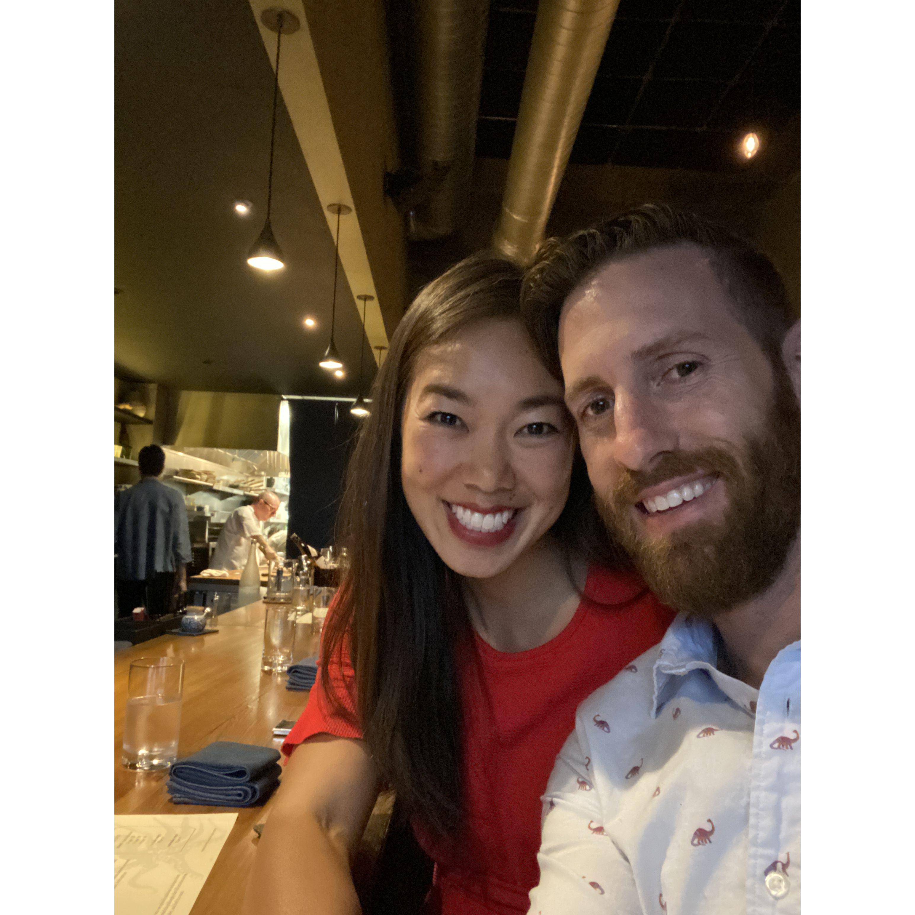 Matt's 40th birthday dinner!