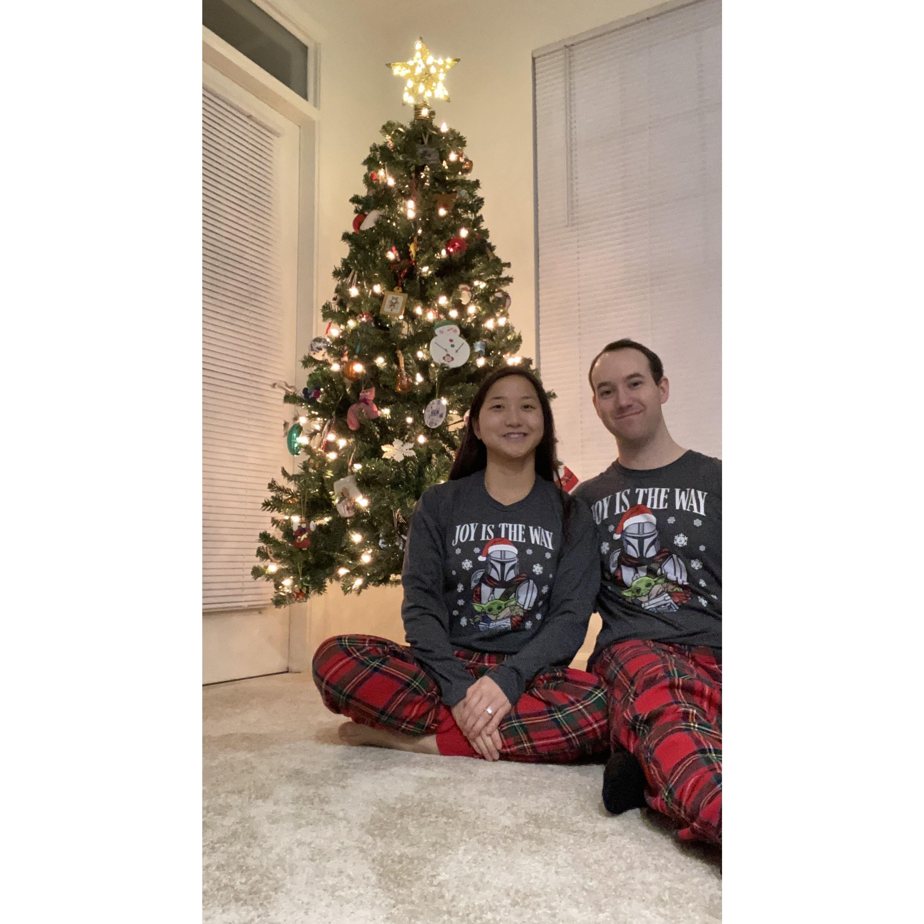 Our first Christmas engaged!