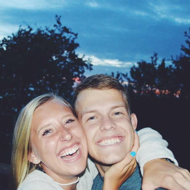 Watching the sunset again, where Preston proposed 1 year later