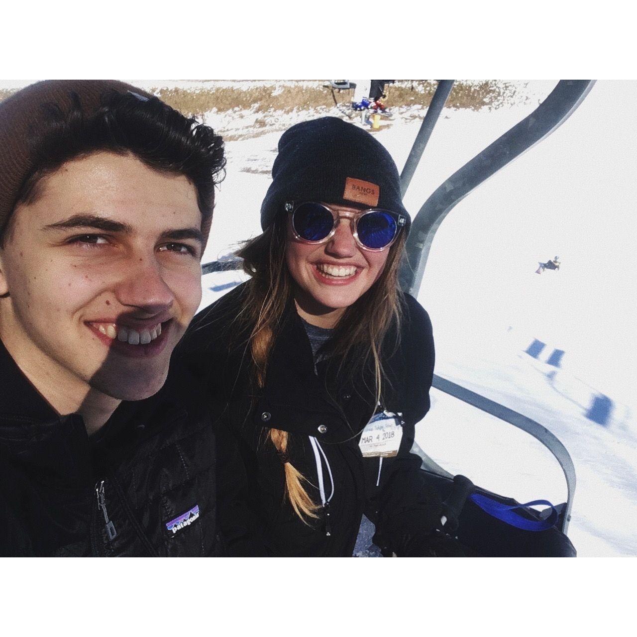 our first photo together!