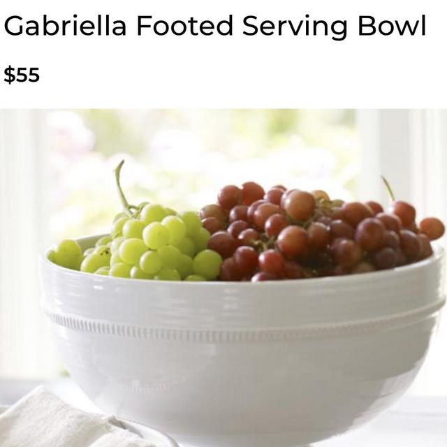 Gabriella Footed Serving Bowl
