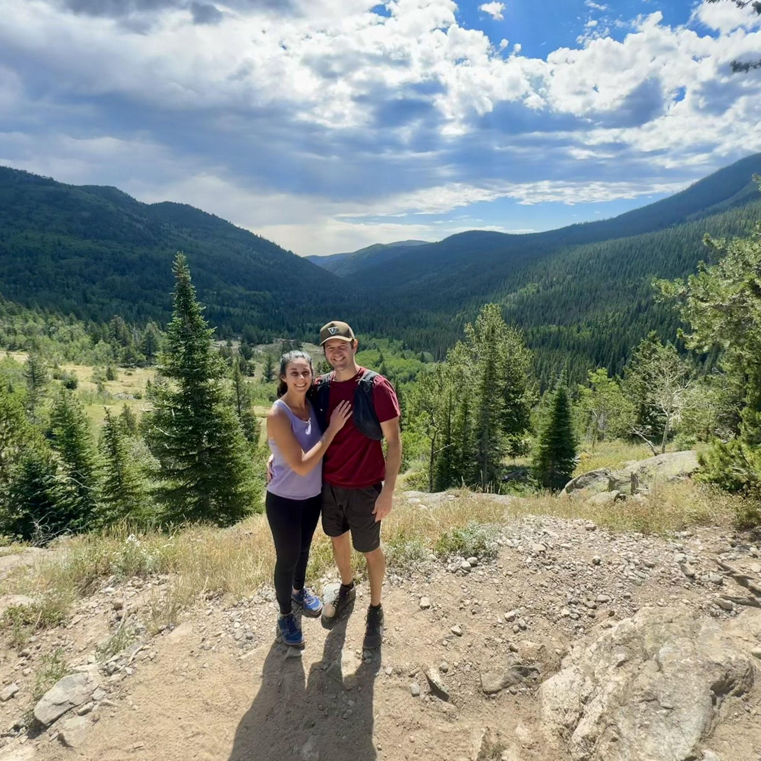 So much fun and so much beauty hiking together!