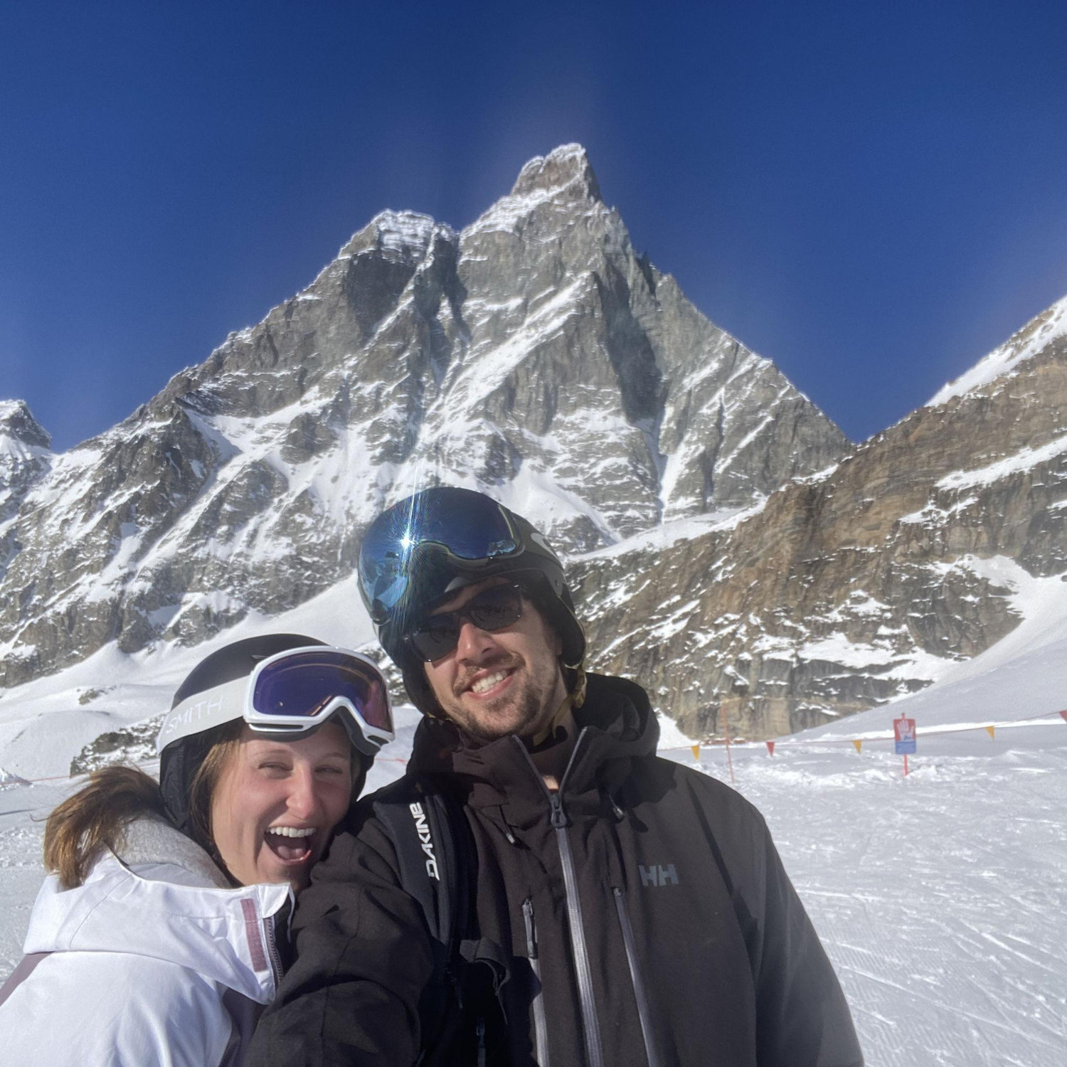 Skiing at the Matterhorn