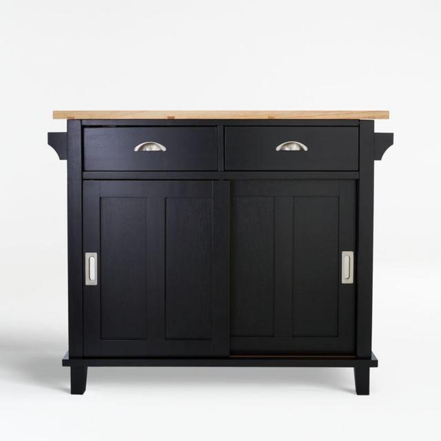 Belmont Black Kitchen Island