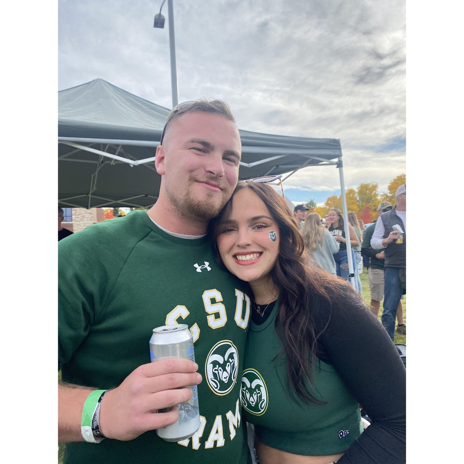 First homecoming football game