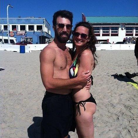 When Kelsey came out to visit AJ when he was still living in L.A.