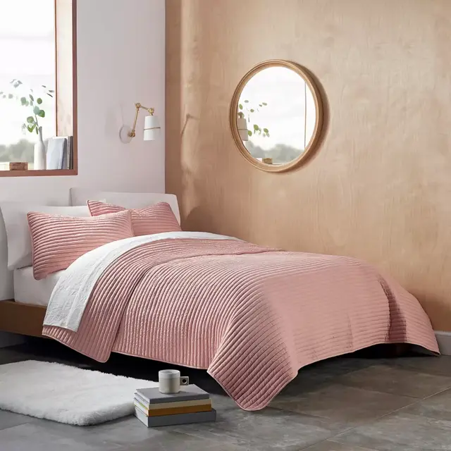 UGG® Devon 2-Piece Twin/Twin XL Quilt Set in Sunset