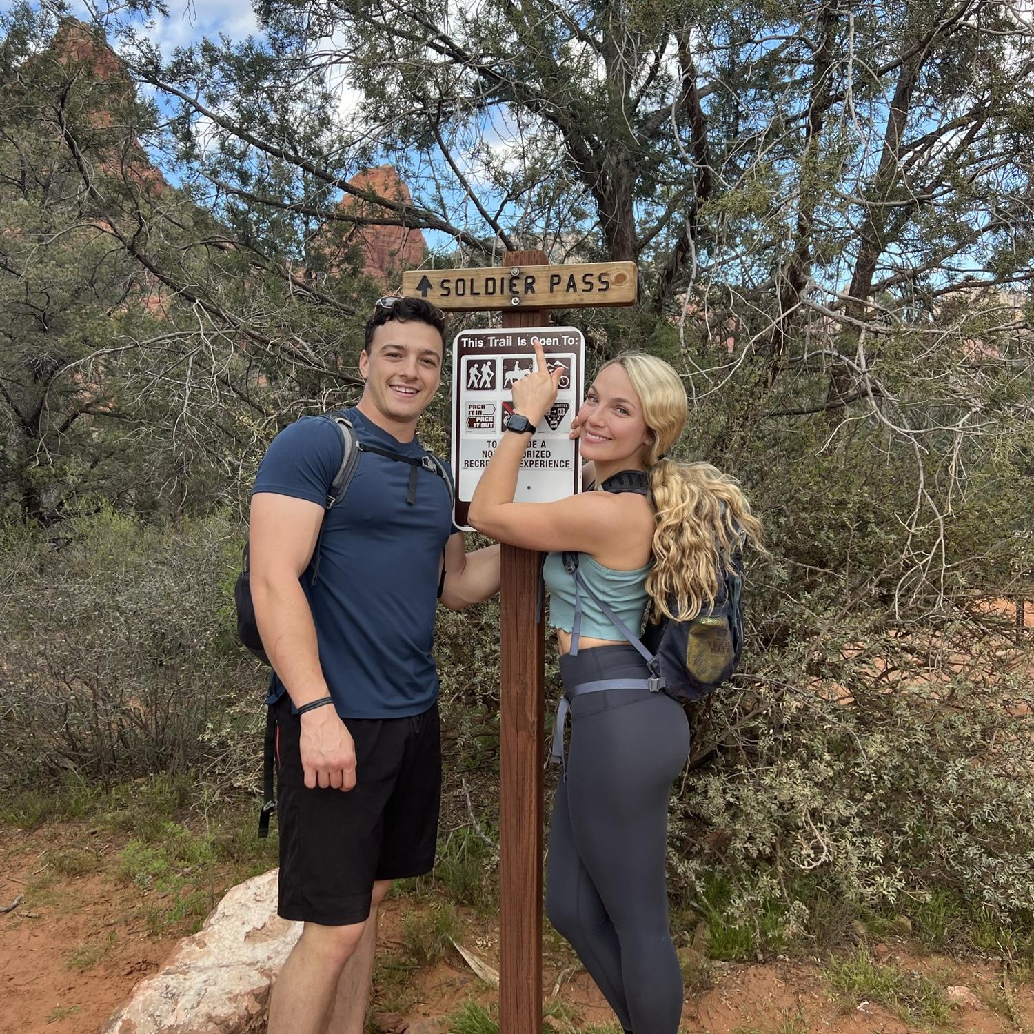 The hike Cooper proposed on