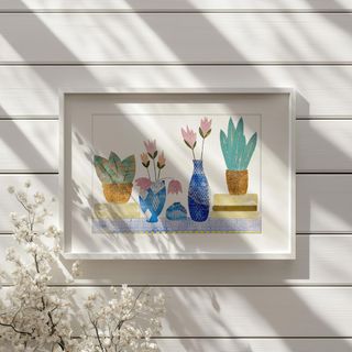Springtime Flower Frame
