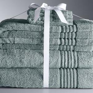 Simply Vera Vera Wang Signature 6-piece Bath Towel Set, Slate