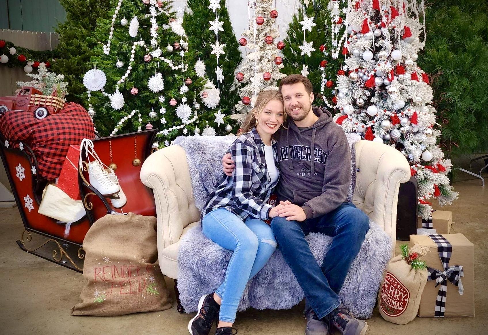 Christmas tree shopping