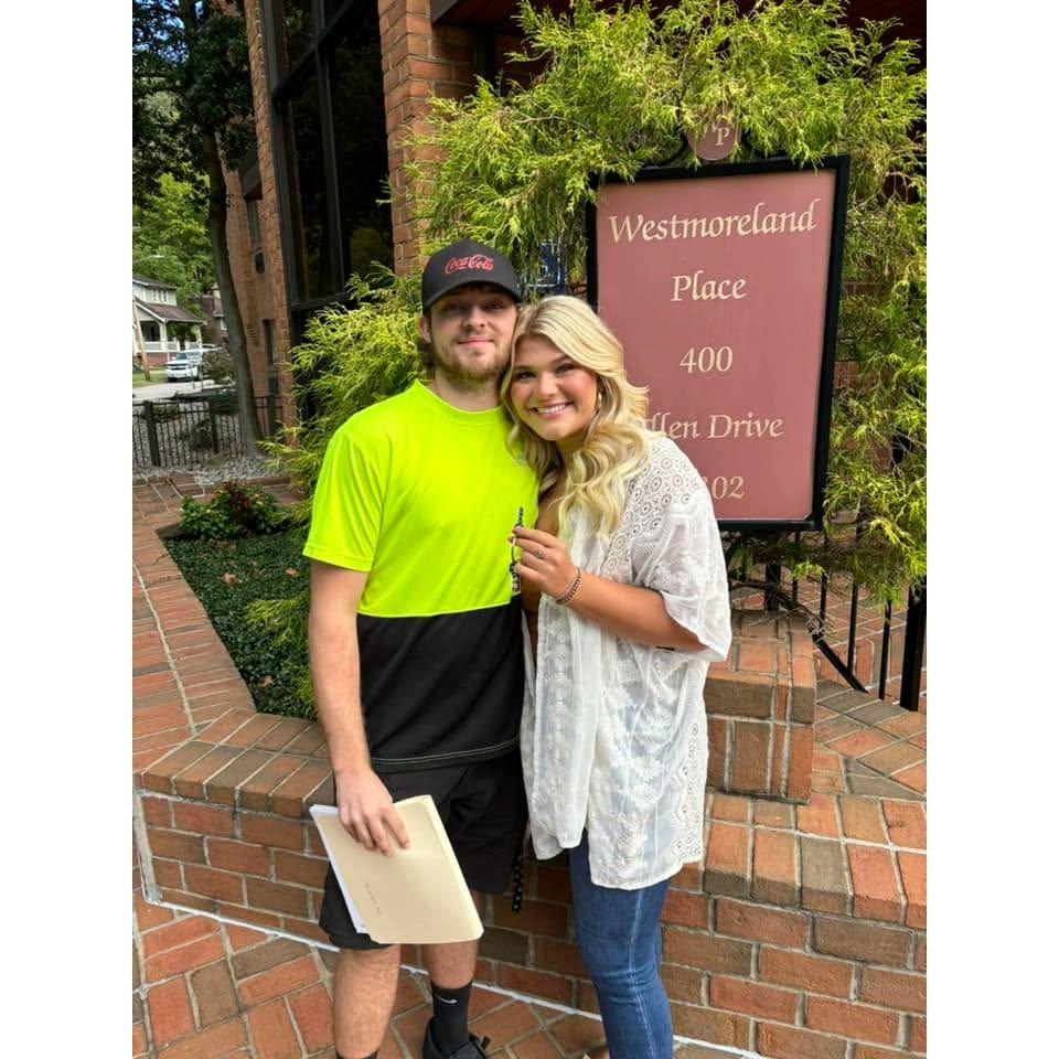 Sept. 13, 2024-Bought their first home!