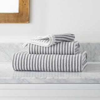 Hemi Organic Stripe 3-Piece Bath Towel Set