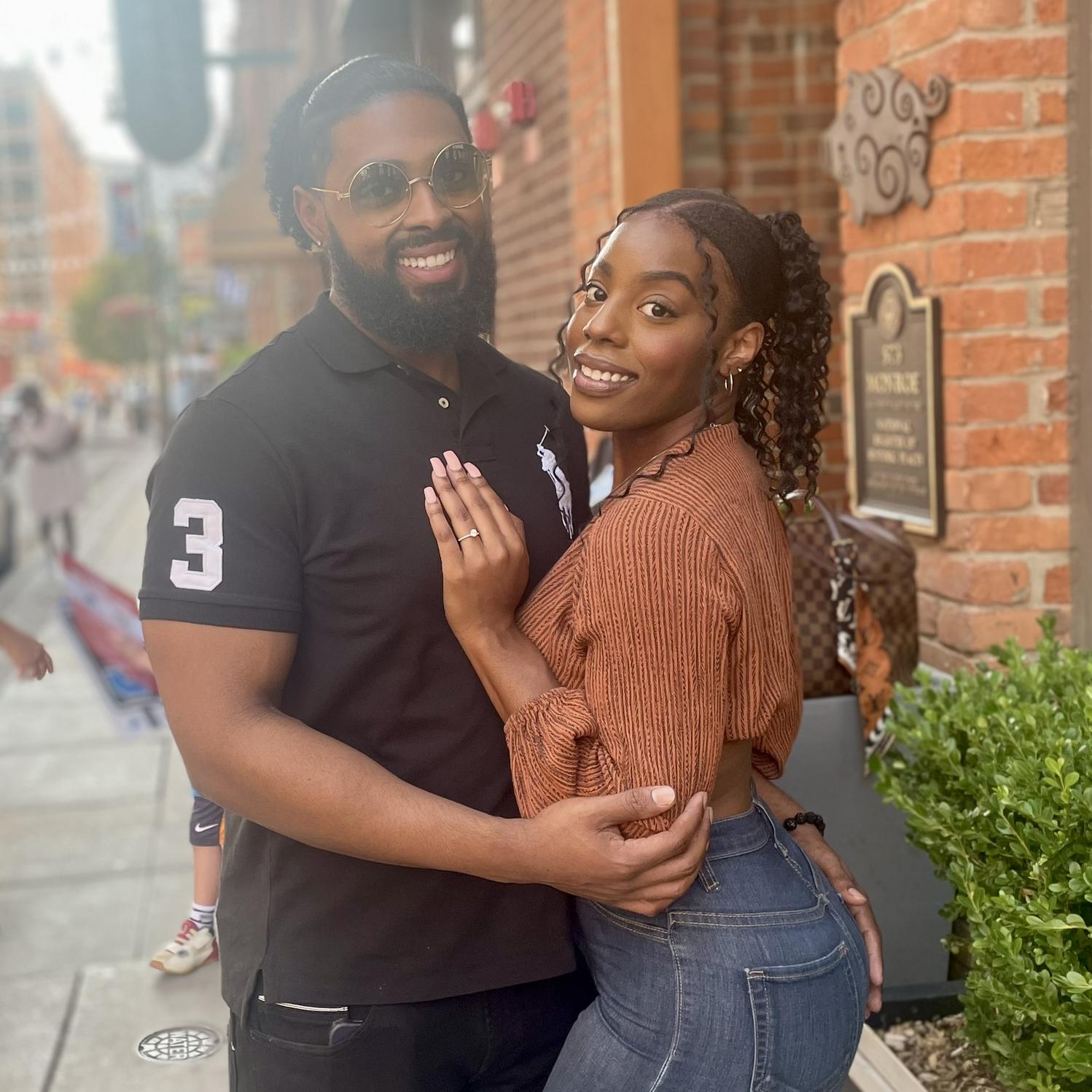 Day we got ENGAGED! 🖤