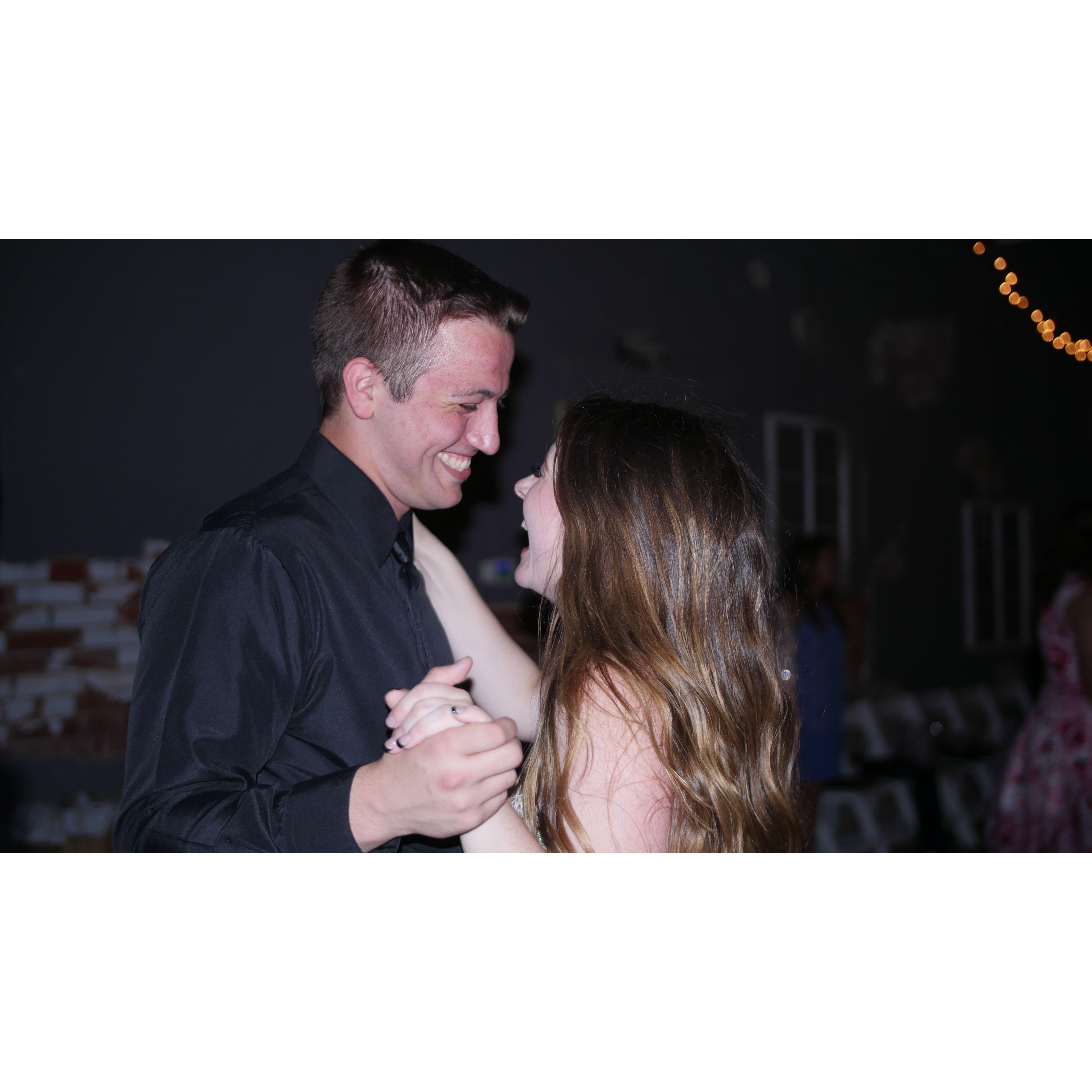 Dancing the night away!