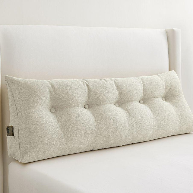 Inventive SleepÂ® Backrest Wedge Pillow, Ivory, King