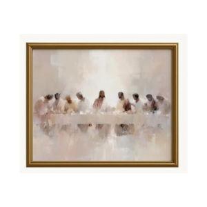 Last Supper Painting Matte 24" x 36" (Vertical)