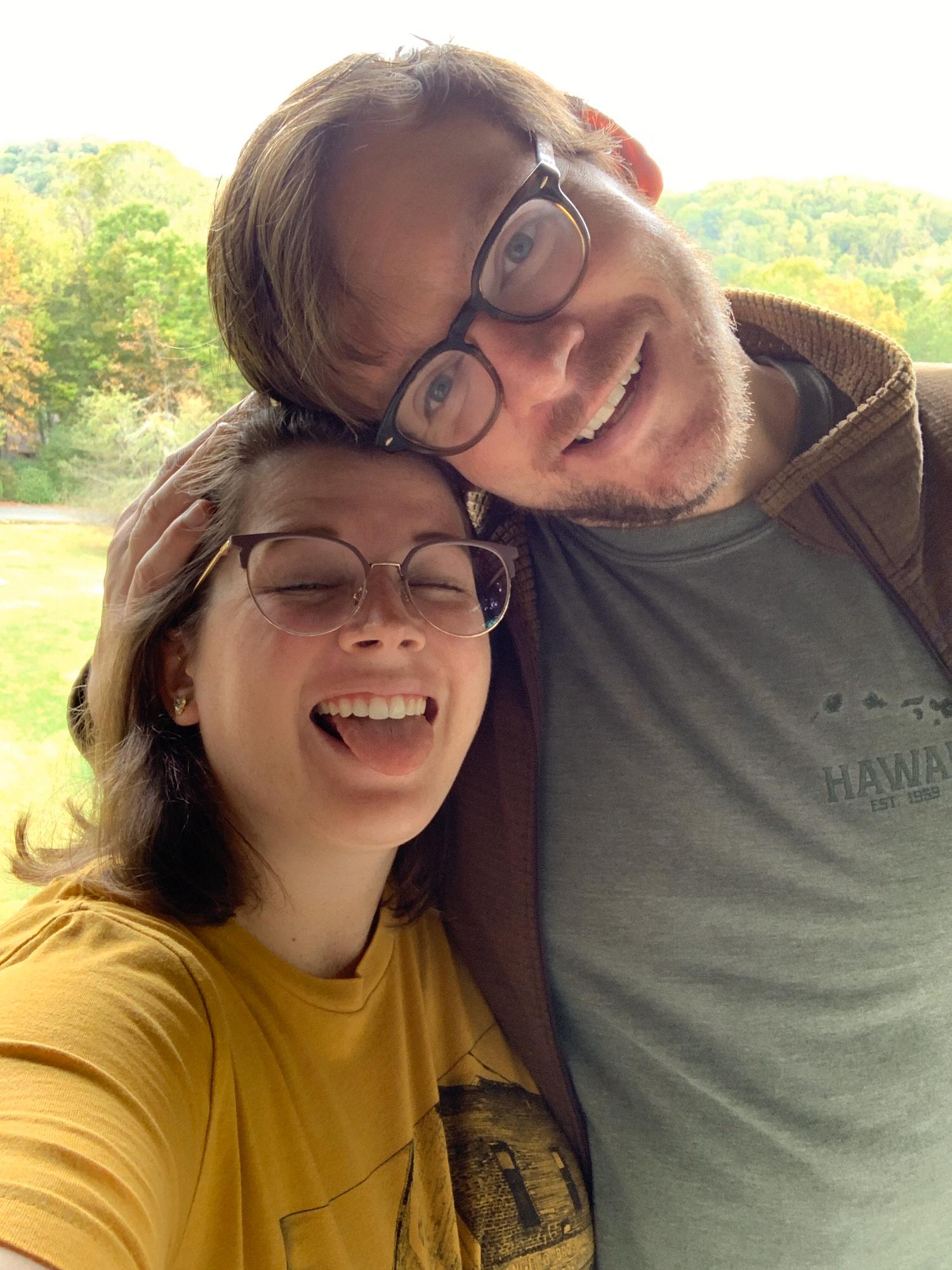 Our engagement weekend in Boone, NC
