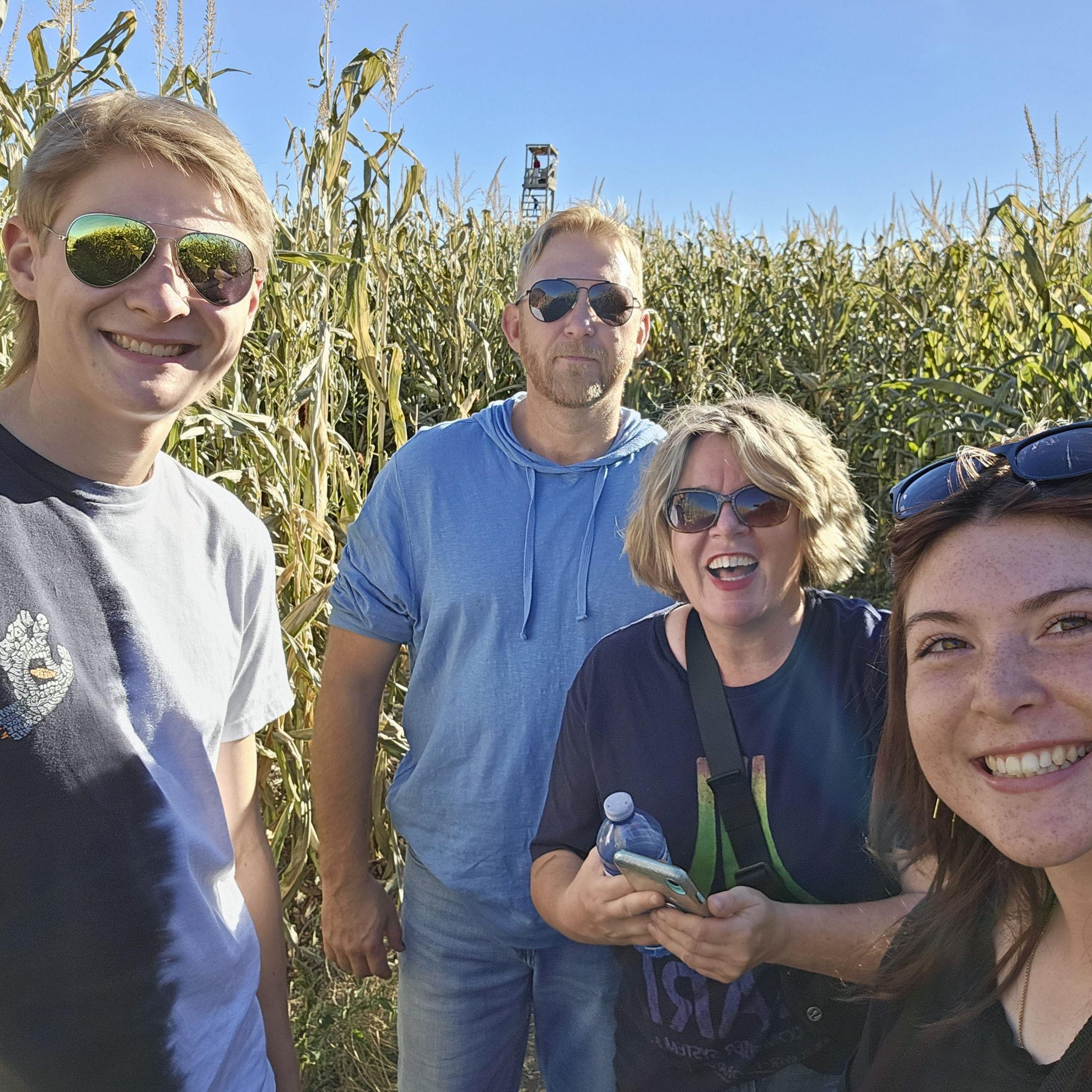 Oct 2023 - Fun times at the corn maze in Lethbridge with Sean & Tricia!