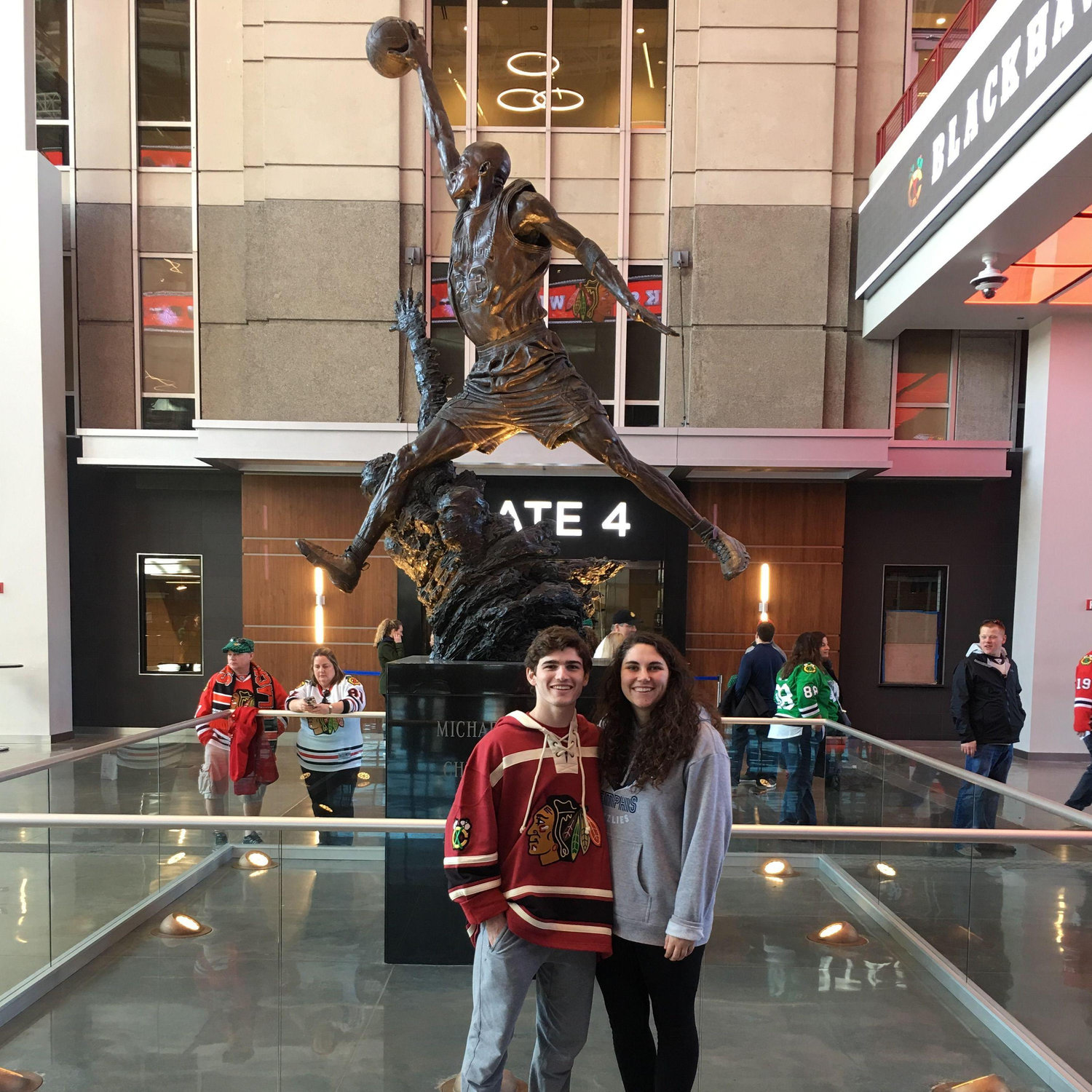 One of our first trips together was Chicago! Early on we immediately bonded over the MJ > LeBron debate...thankfully we are both on the same side...could have been a deal breaker