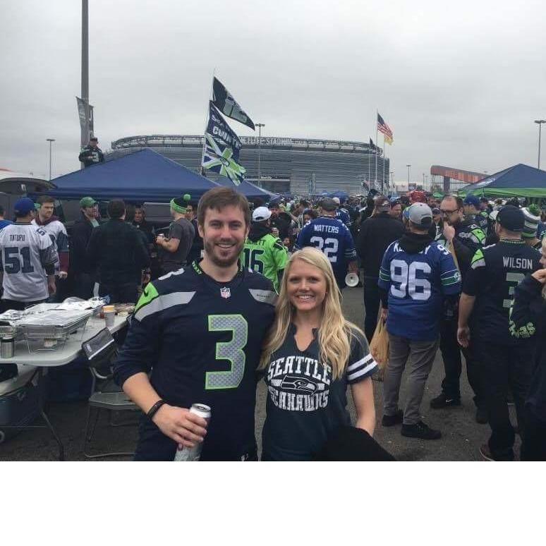 Seahawks game at MetLife Stadium (Oct 2016)