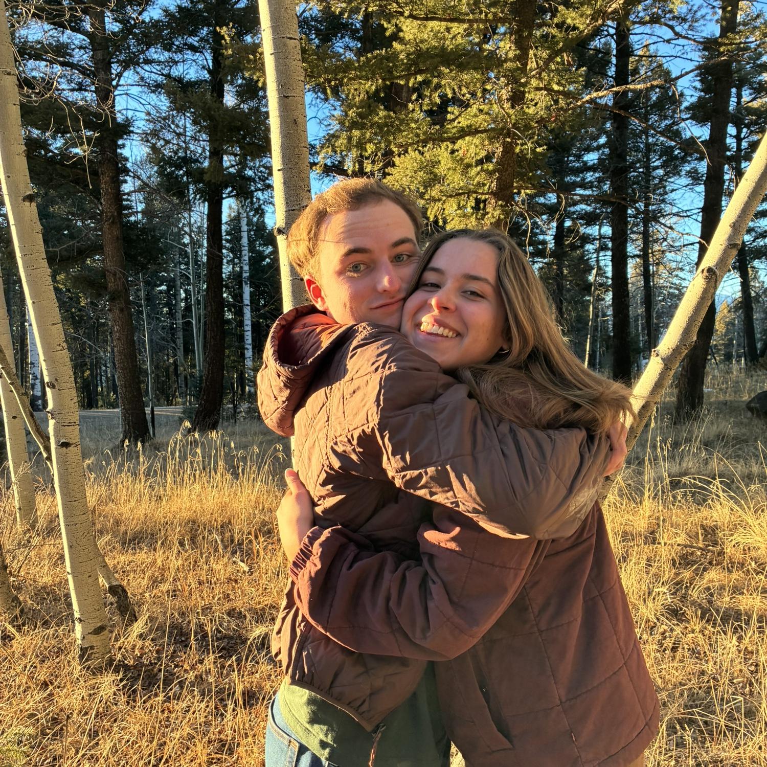 Our first engagement photo shoot, with beautiful photos by Jack's sister Emma. We asked for a photoshoot after a full day of skiing over Christmas Break 2025