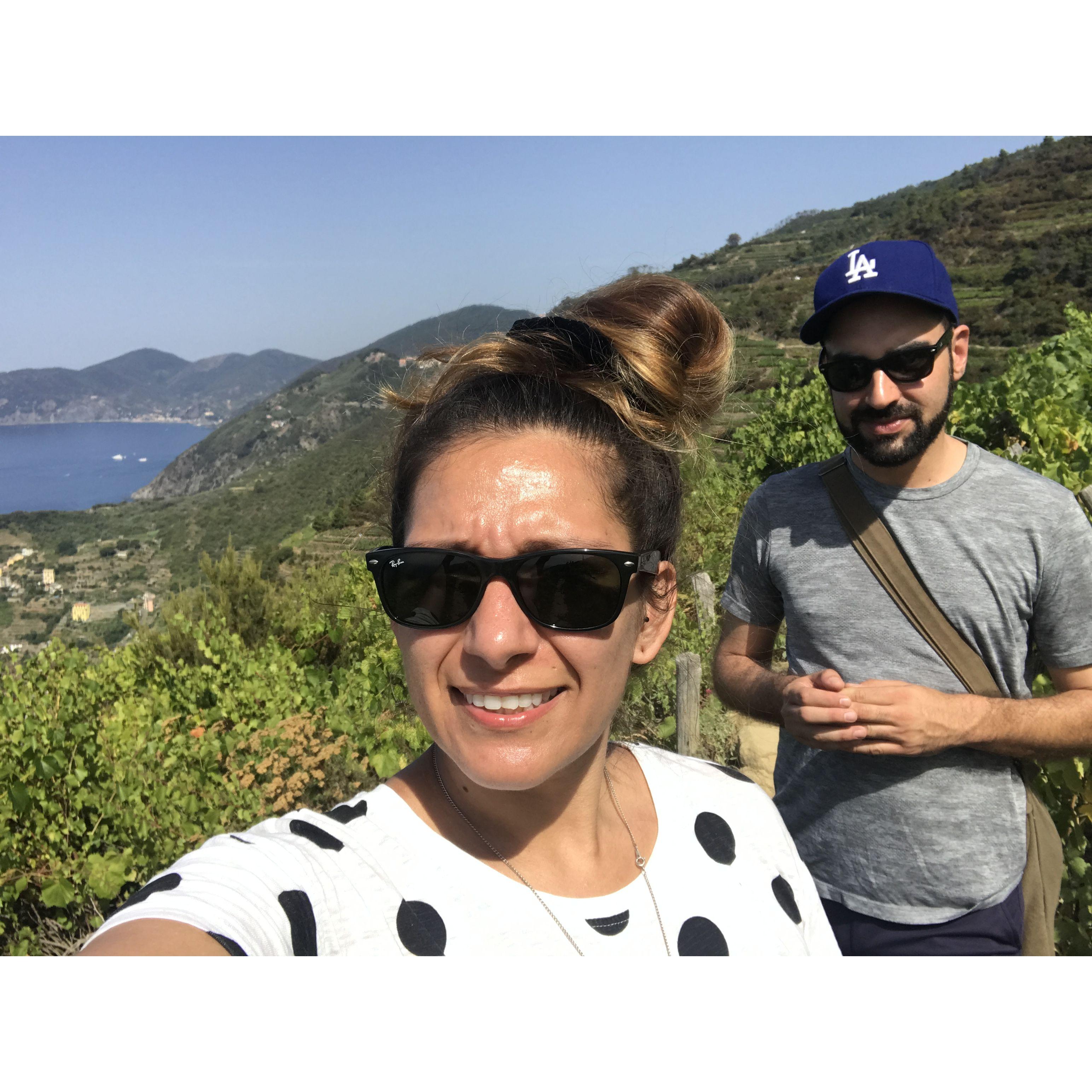 Hiking you in Cinque Terre