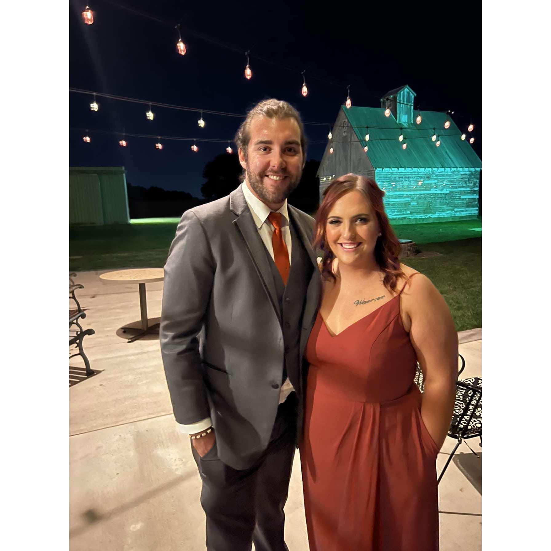 Celebrated the love and wedding of our best friends.