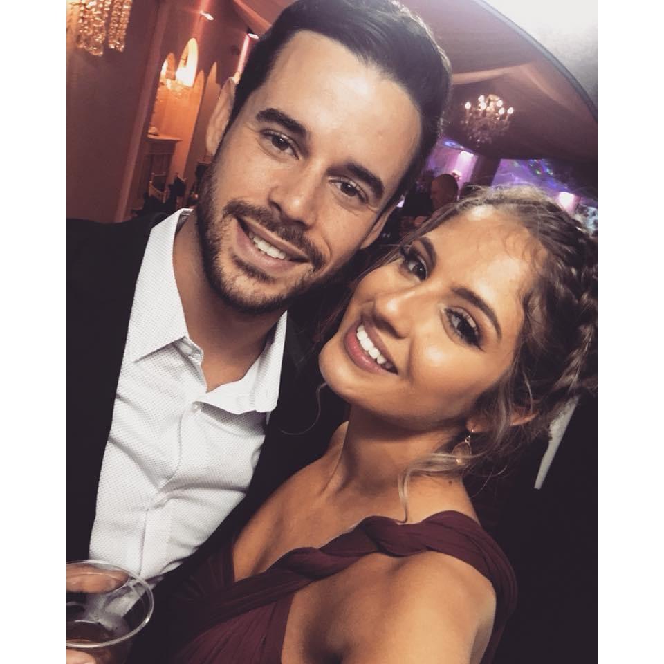 One of our first photos together! Hugo and Emily's Wedding <3