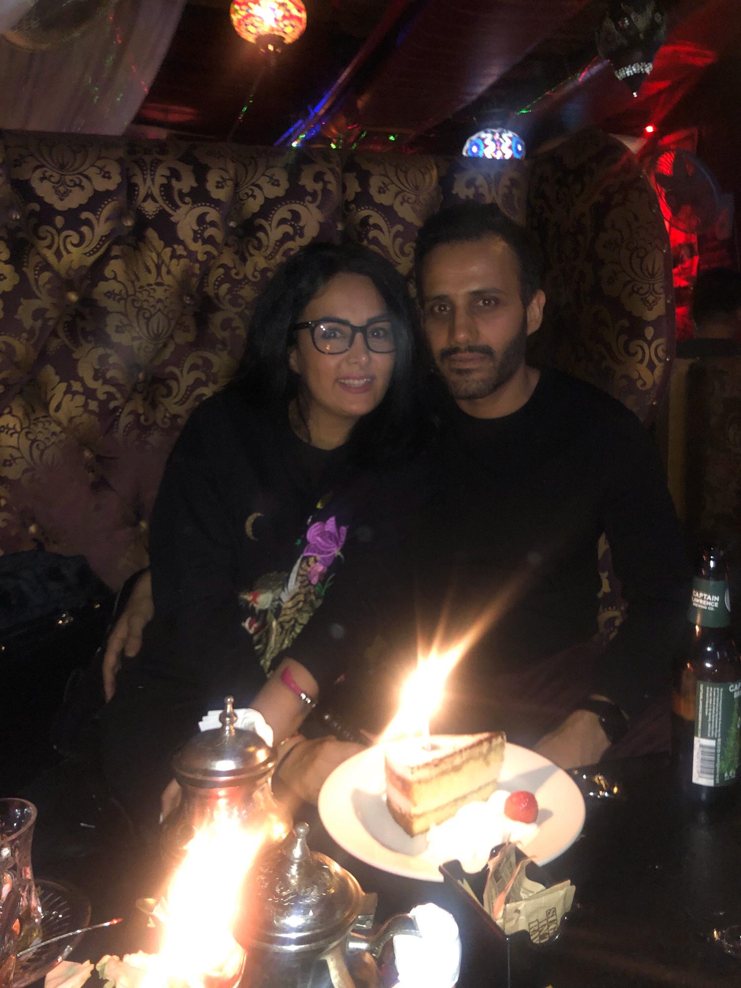 Celebrating another birthday, New York.