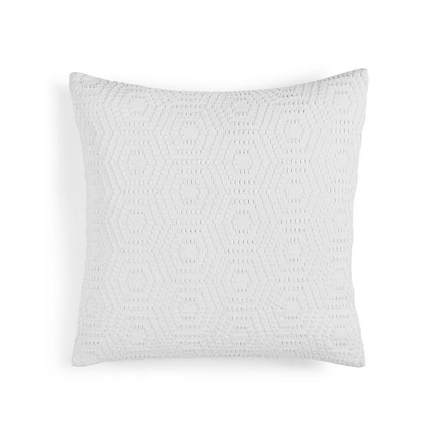Hotel Collection Linen Blend Decorative Pillow, 20" x 20", Created for Macy's