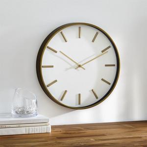 Rix Brass Wall Clock