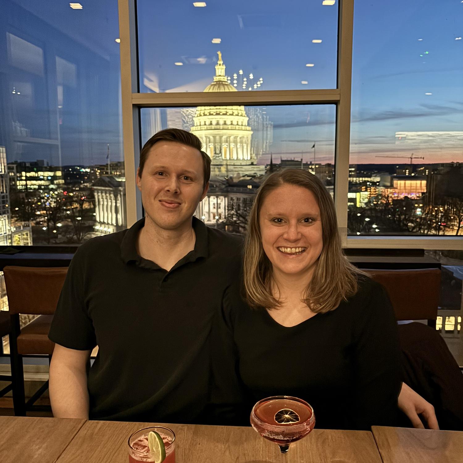 Meghan's 30th- she made David and her friends dress up in black to mourn the loss of her 20s.