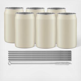 13-Piece Can Tumbler Set