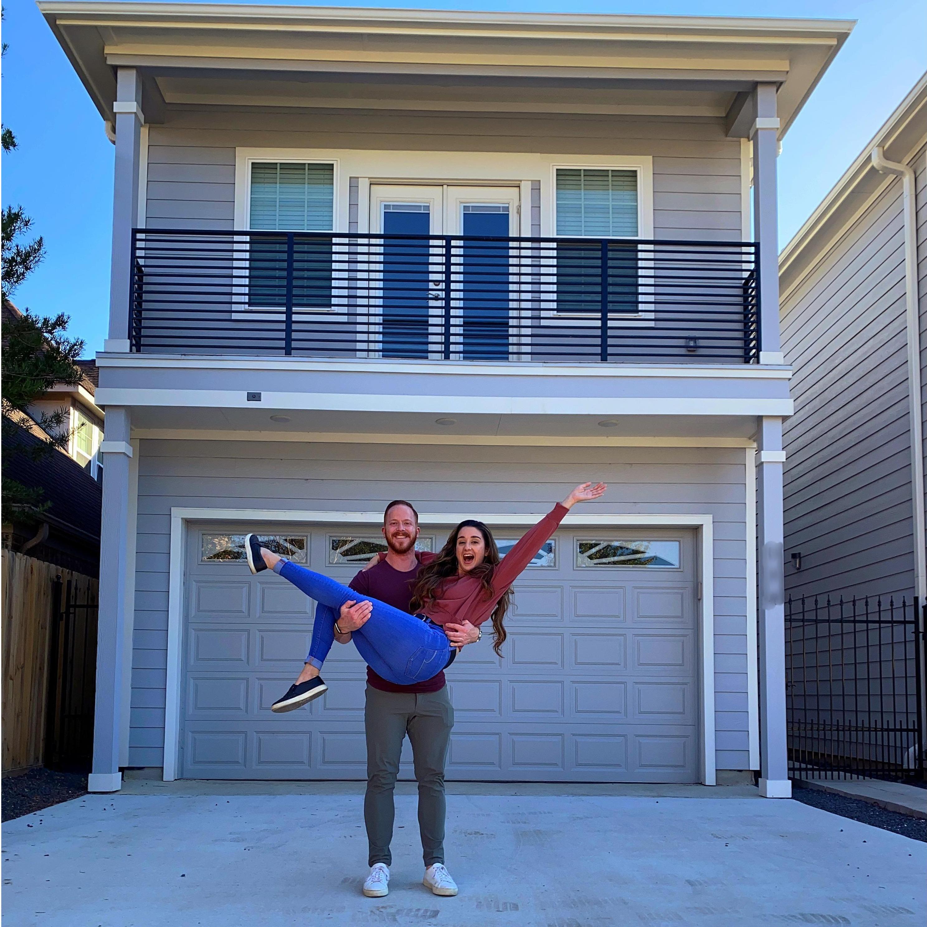 We moved to our home in the Houston Heights in October 2020.